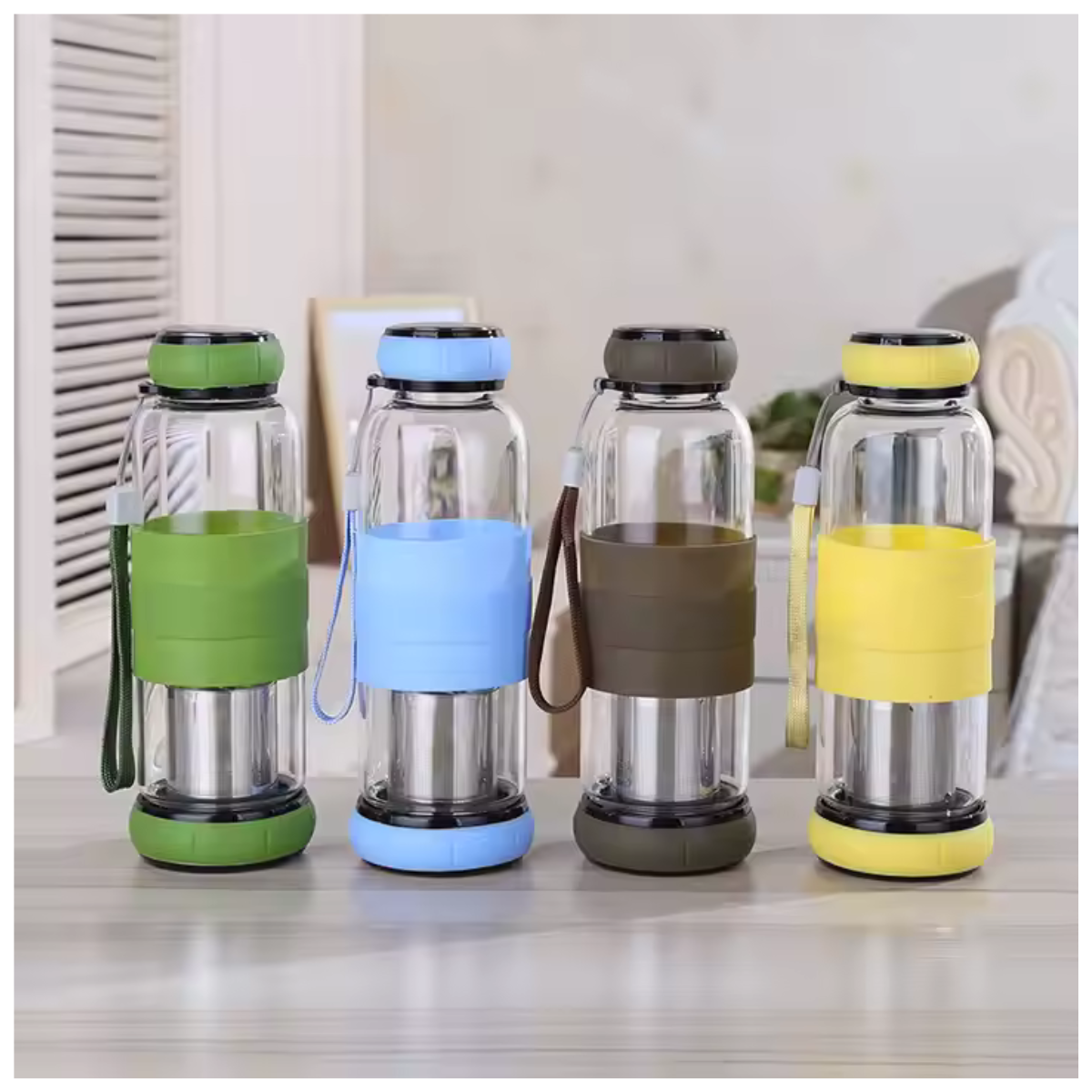 Botella Infusora de Vidrio 500 ml