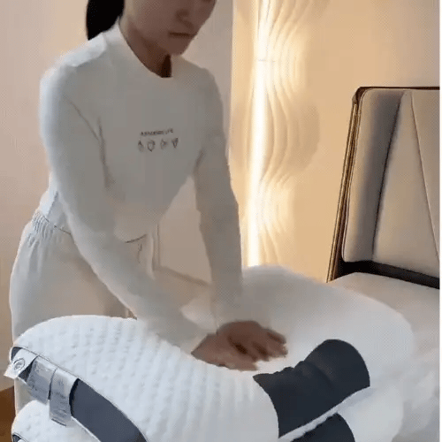 Almohada cervical para aliviar el dolor
