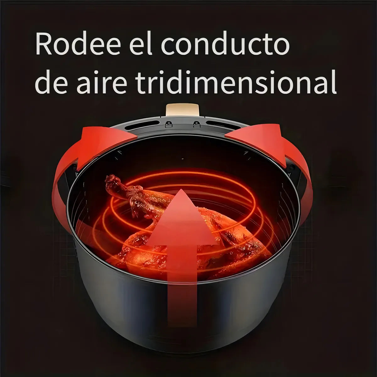 FREIDORA DE AIRE HORNO INTELIGENTE 4.5LT